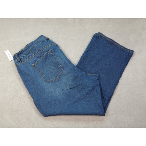 Old Navy Womens Denim Blue Mid Rise Original Bootcut Jeans Size 26 Short - Picture 13 of 13